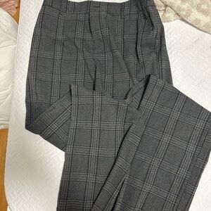Sanctuary Black and Gray Checkered Pants